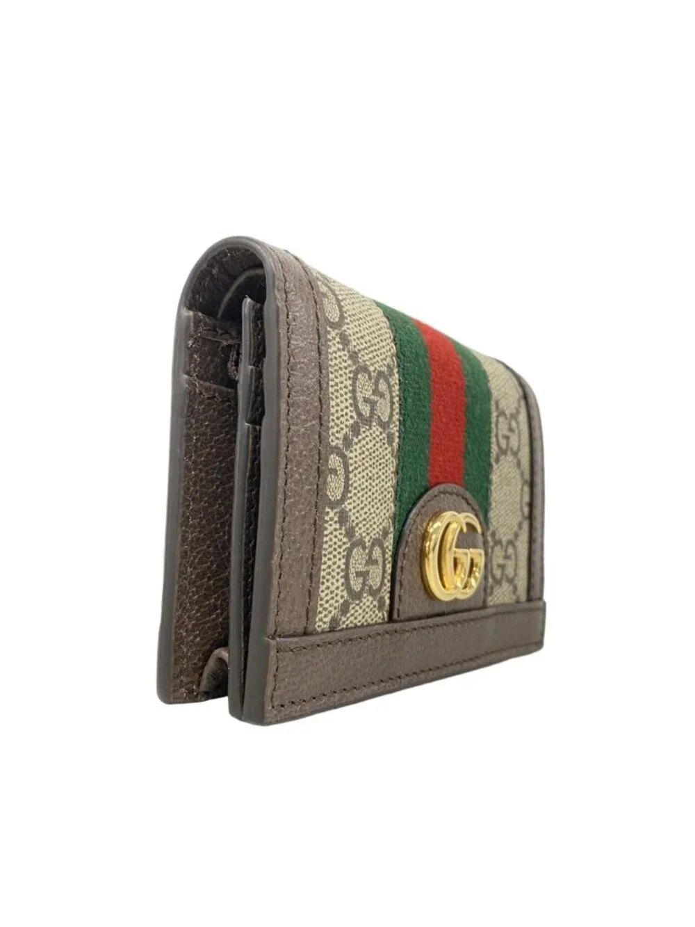 Gucci Wallet Ophidia Brown Gold - Picture 2 of 6
